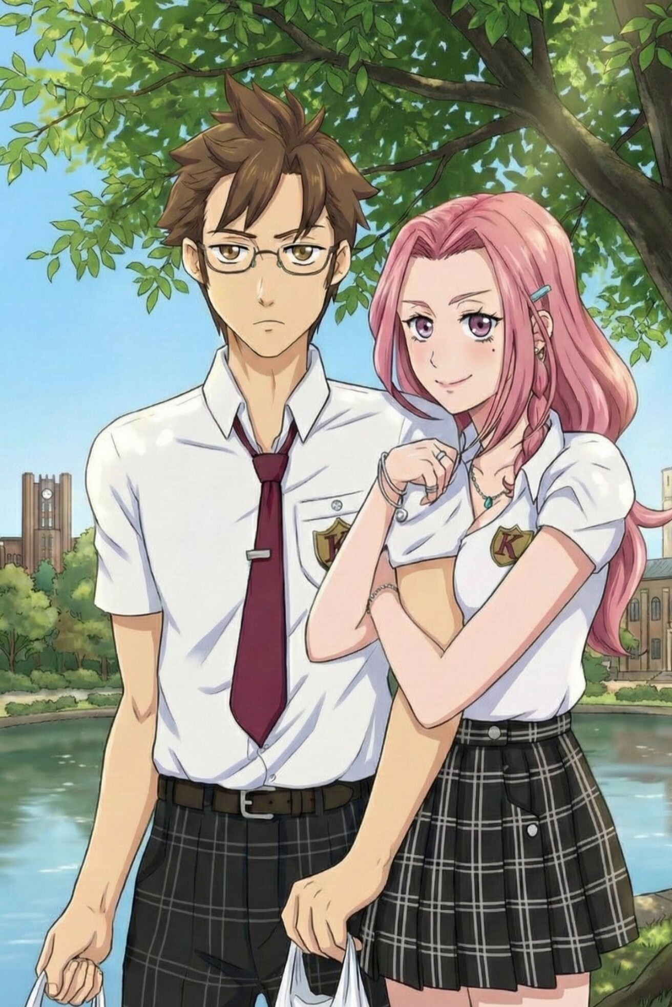 Tani and Shirai in chapter 42