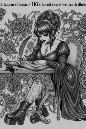 name of  illustration: the love of writing