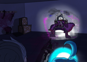 Chapter 4 image of Zach about to get got