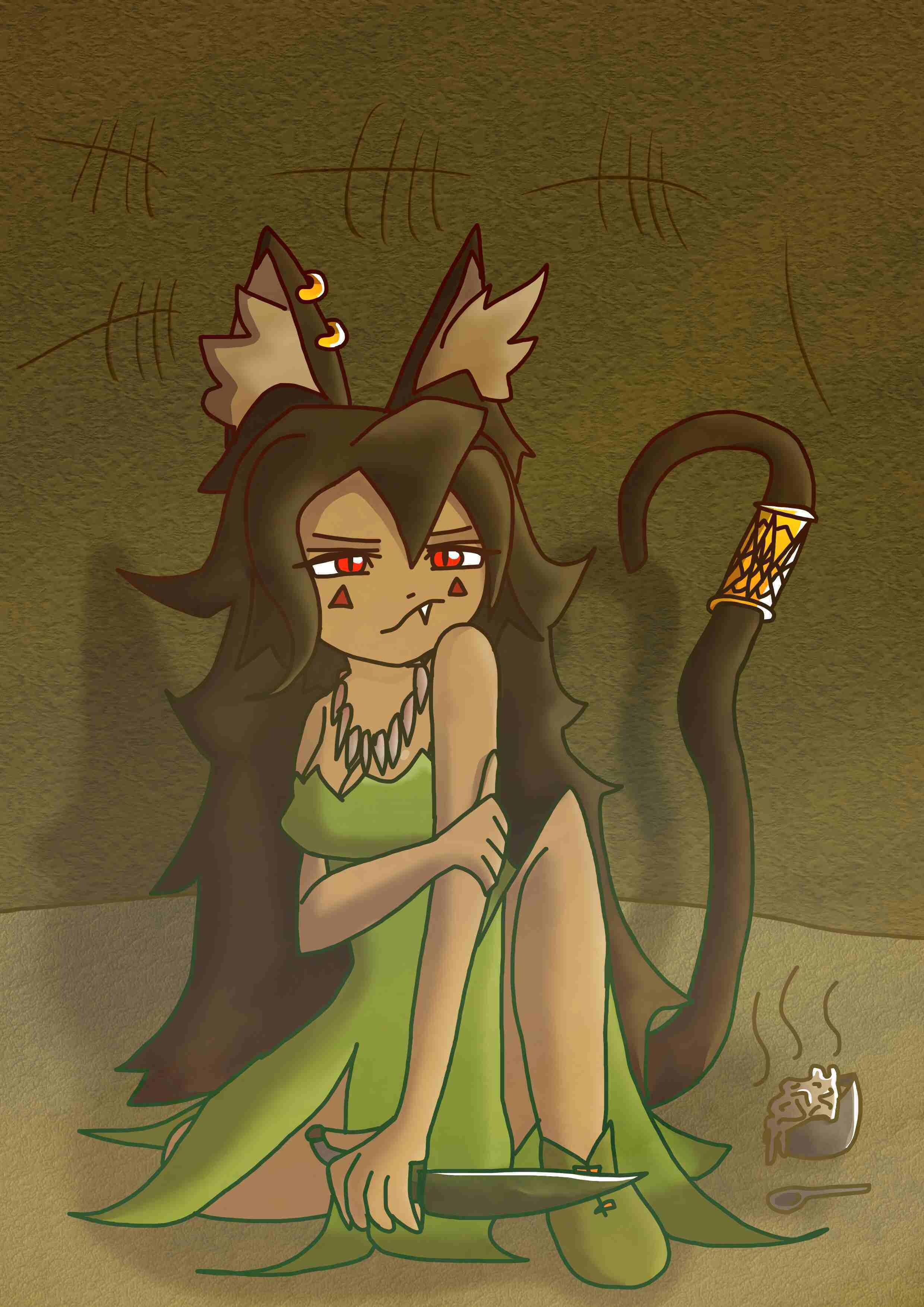 Chapter 8 image of Thorn looking angy