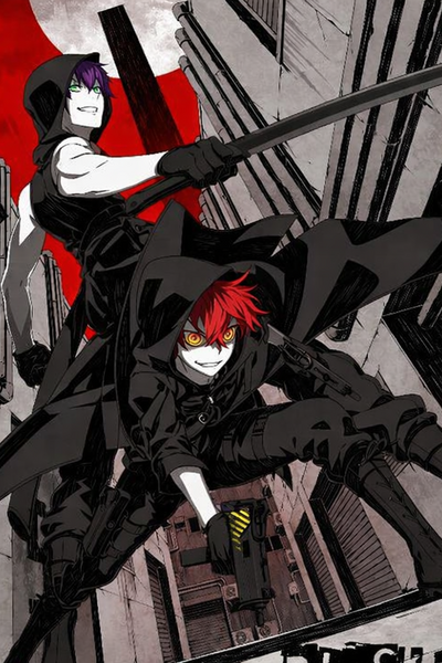 The purple haired guy is Lorenzo and the red one is you find out.