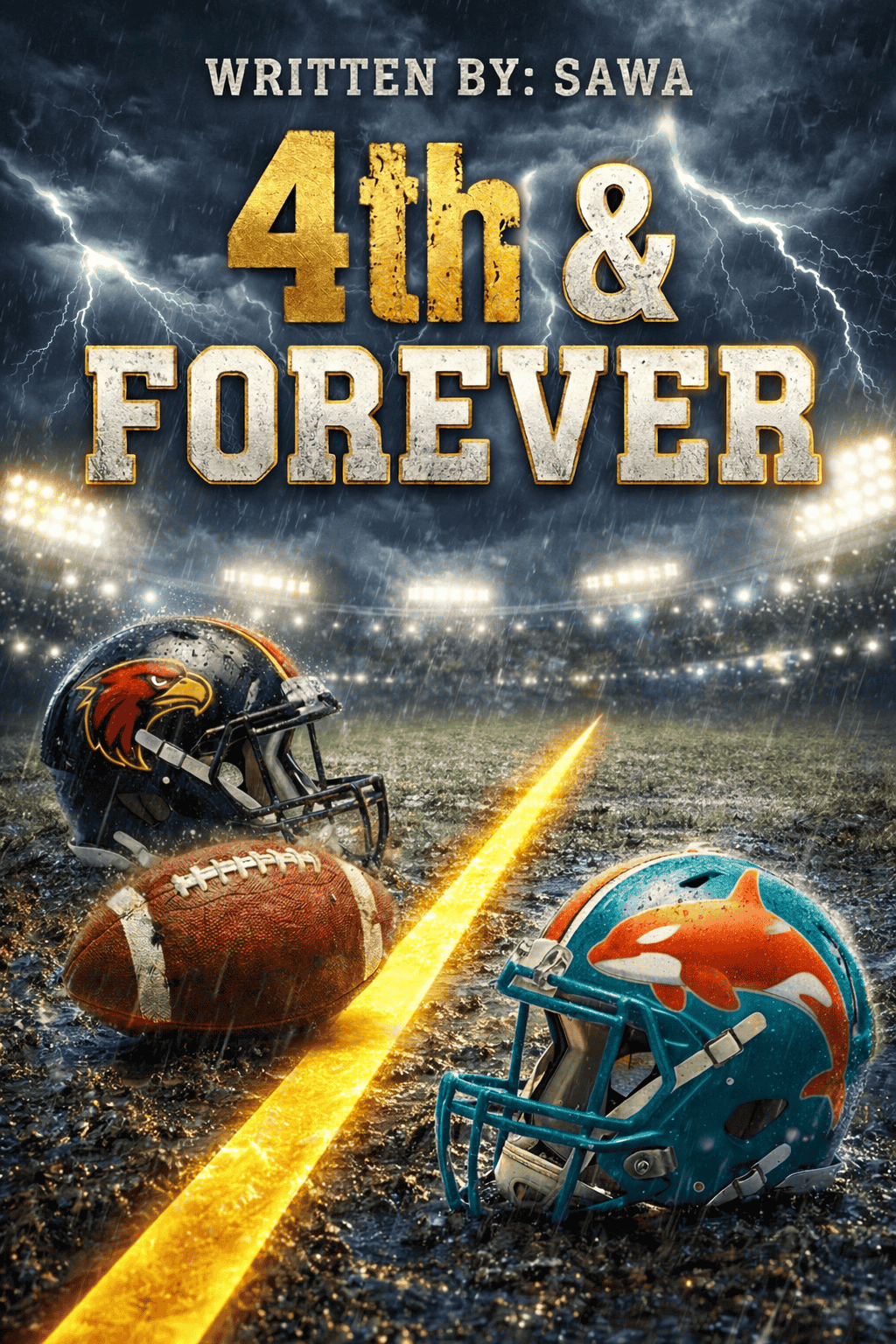 4th & Forever's first official Novel Cover!