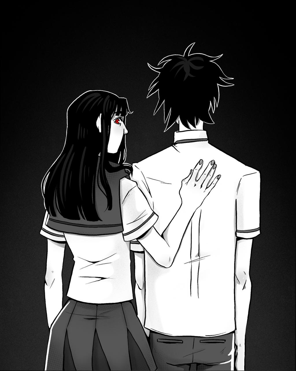 Akamine and an uninteresting dude ver. 1.0