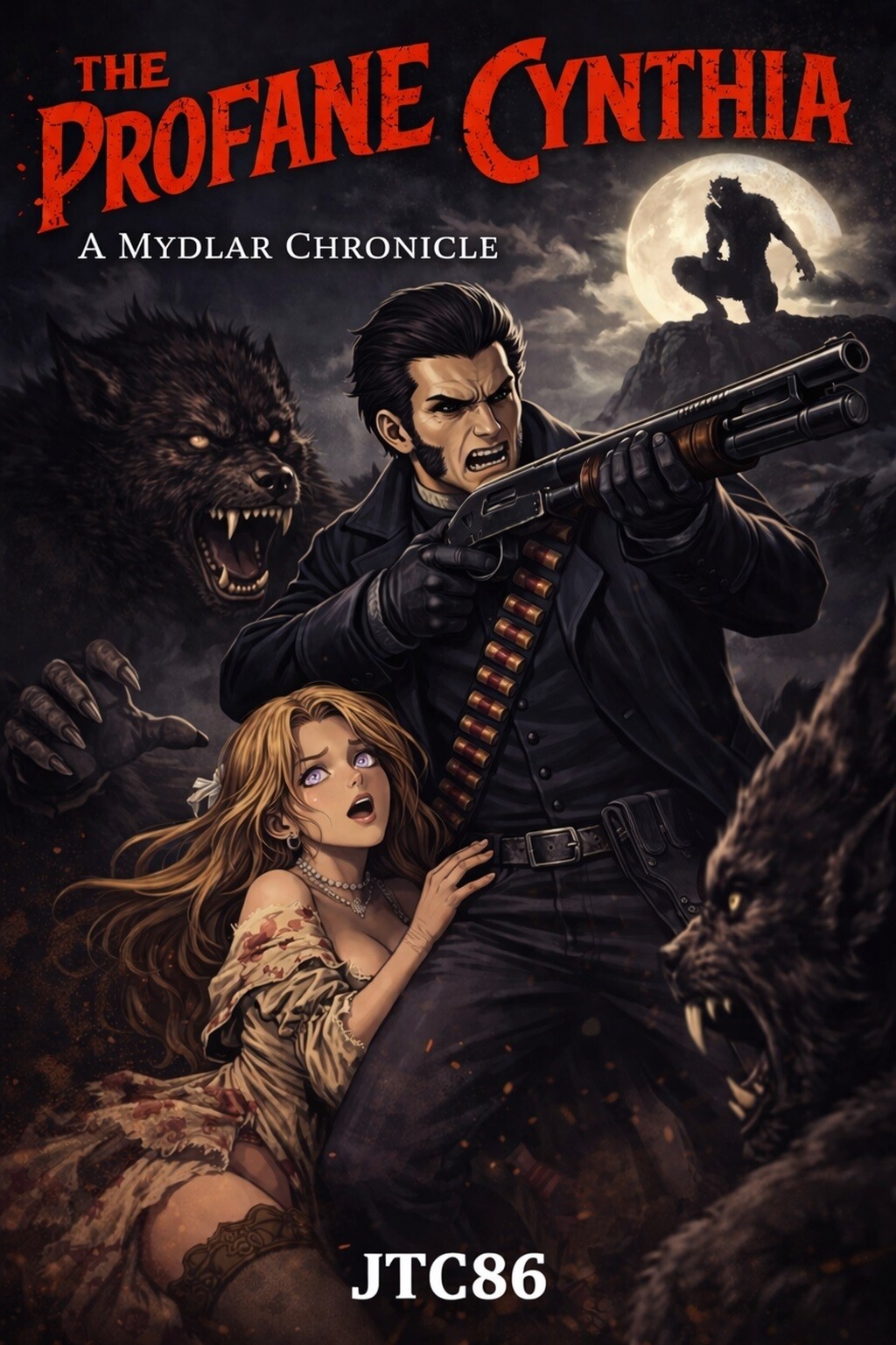 Front Cover - The Profane Cynthia