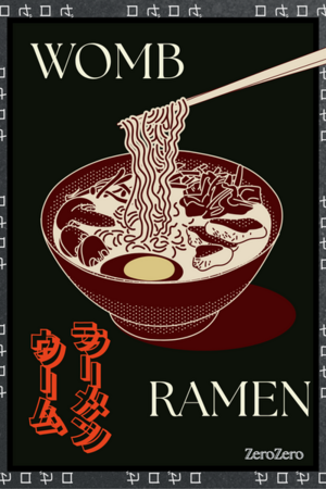 'Womb Ramen' Novel’s Cover Image