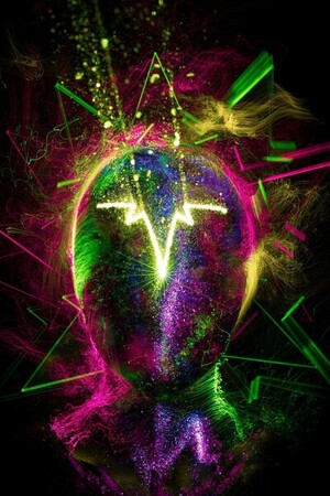 Purple and Green Light Decor by Meryl Merlin from Pexels