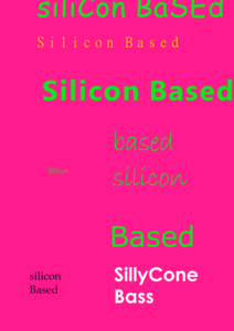 Silicon Based Title Placard