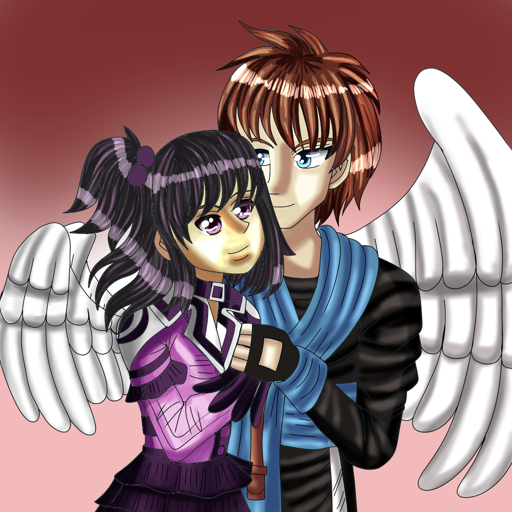 Azrael And Hestia Illustration