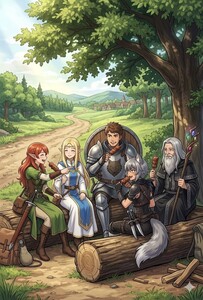 The group in game 