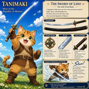 Tanimaki – Hero of the Republic of Meows
