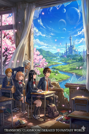 Classroom isekied to fantasy world 