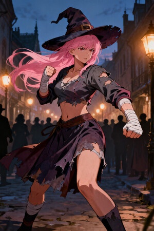 Cerise Candlethumb, the last witch of Arnis Heart