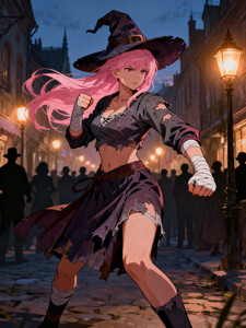 Cerise Candlethumb, the last witch of Arnis Heart