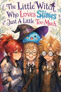 The Little Witch Who Loves Slimes Just A Little Too Much - Book Cover