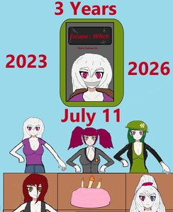 Happy 3rd-year Anniversary Escape:Witch