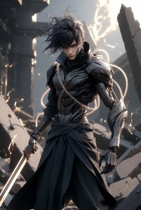 Concept of Kael Voss