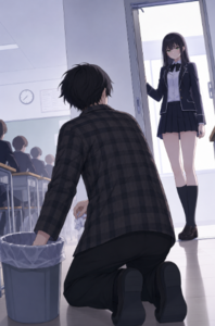 Natsumi catches Chain.