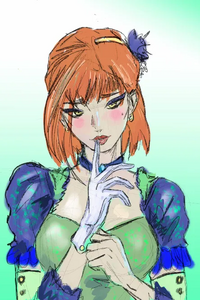 Ambrillia, glove scene fanart by Prufrock