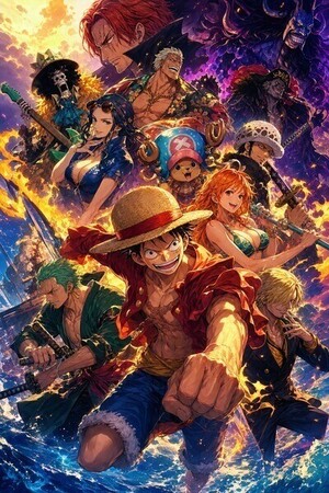 One Piece: Red Dragon of the Rocks Era