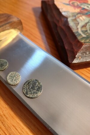 Sword, Coins, Icon
