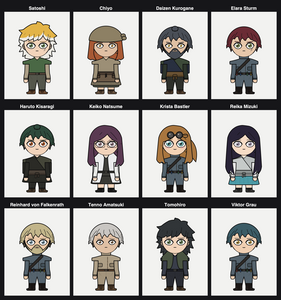 Character Reference Sheet - The Hero of the Mist Tragedy