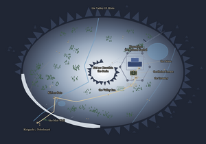 Map of the "Valley of Mists" - The Hero of the Mist Tragedy