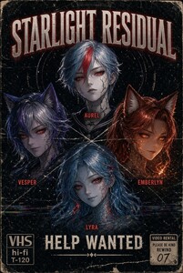 Cover concept for Starlight Residual