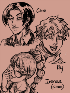 Cinza, Roy, and Irenea (Nowe)