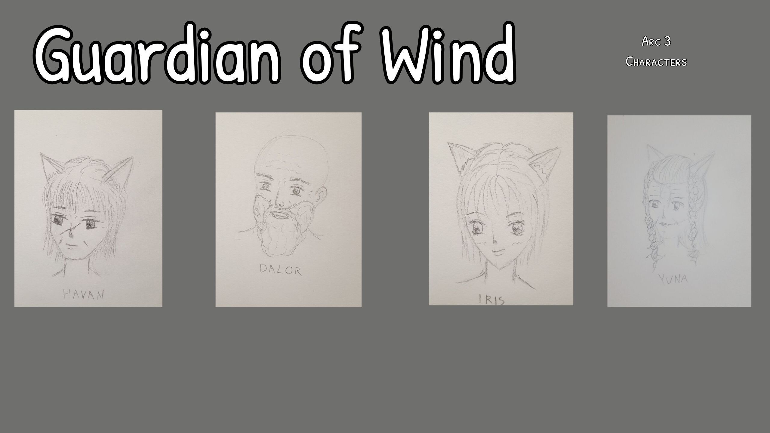 Characters arc 3