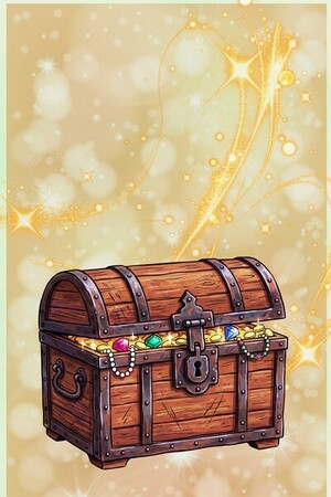 A treasure chest