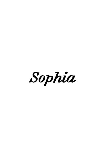 Just Sophia