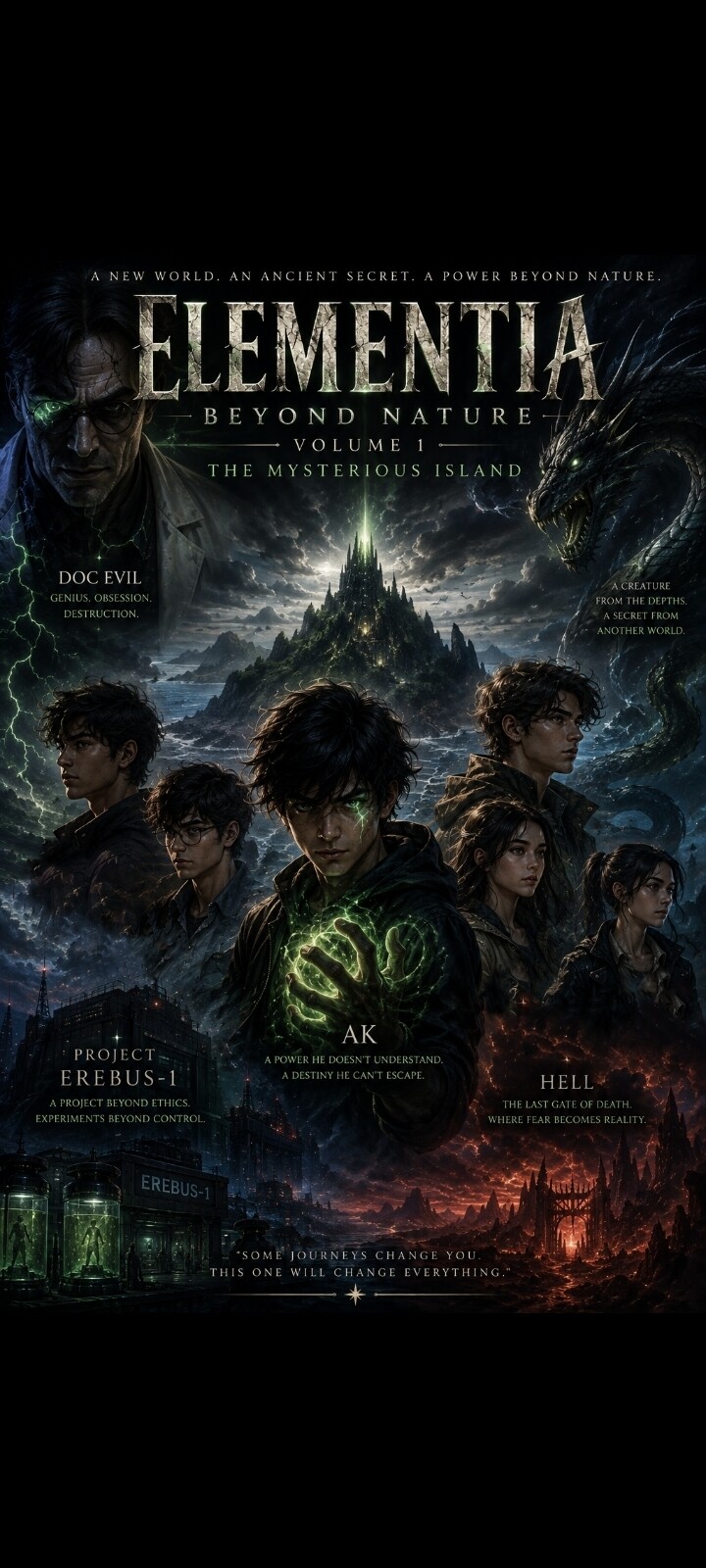 Volume 1 THE MYSTERIOUS ISLAND