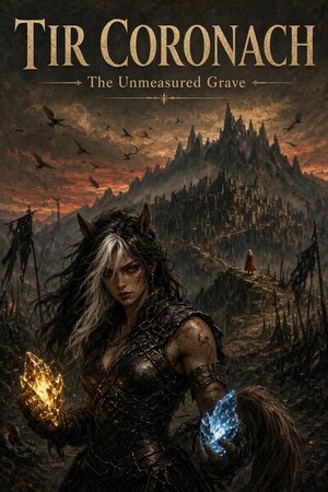 Cover concept for Tir Coronach