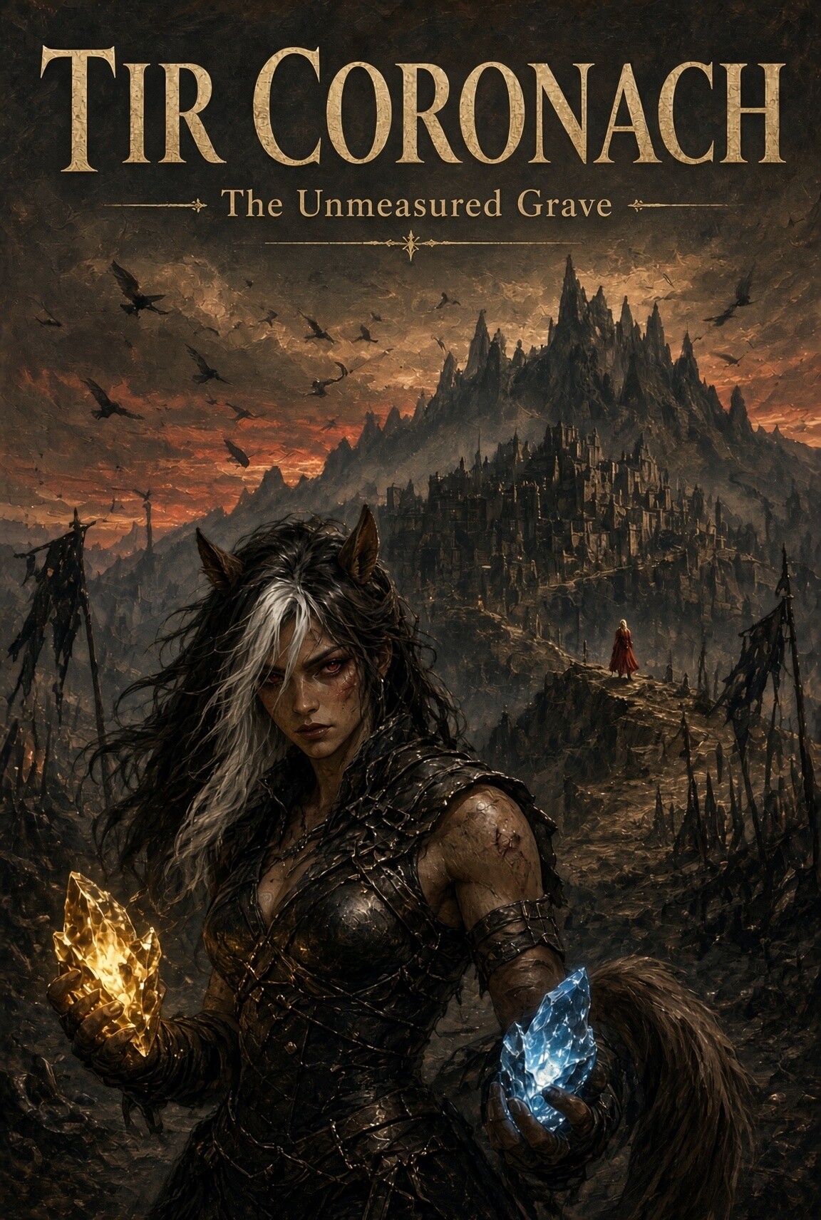 Cover concept for Tir Coronach