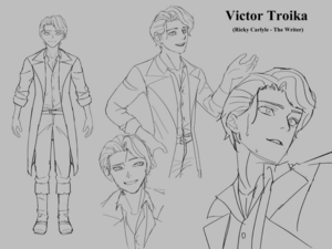 Victor Character Concept Sheet