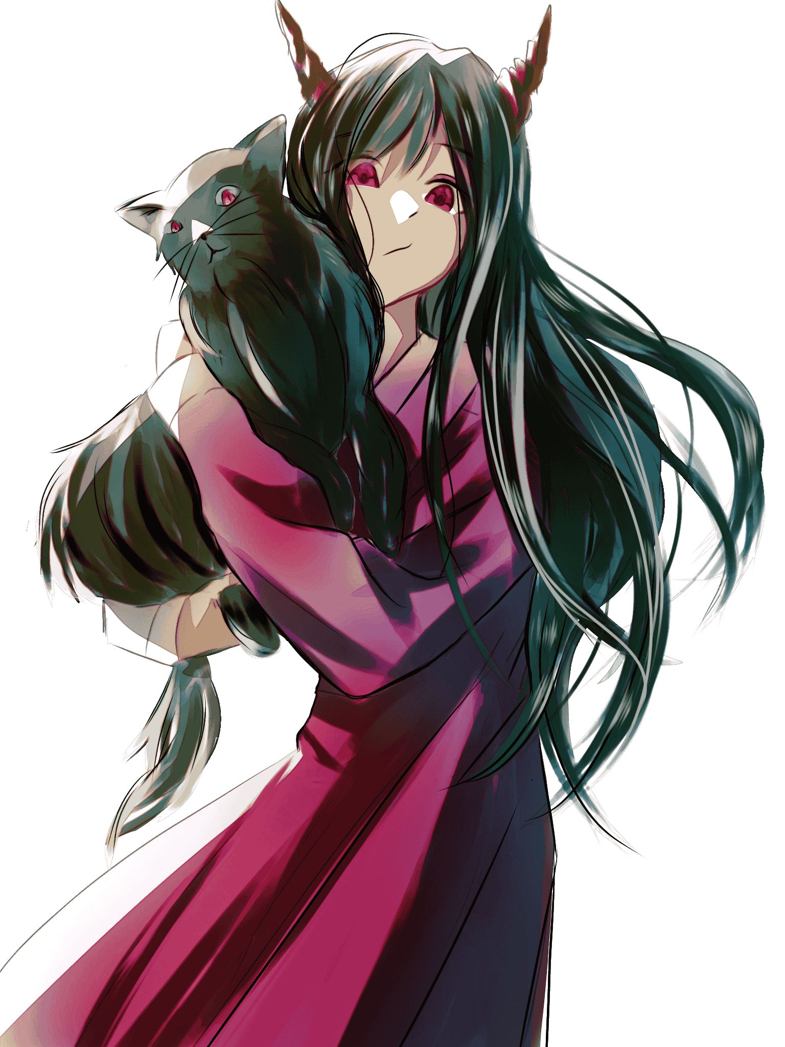 Former demon queen Mary and her pet cat
