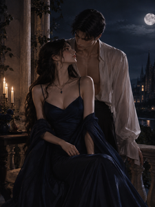 Lady in the Moonlit