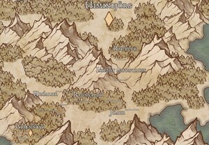 Map of the Continent
