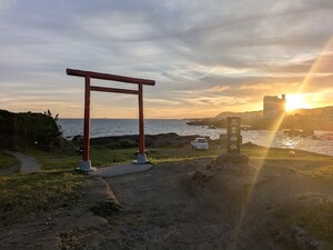 FIG. 04 — Tateyama Coast, Observation Point Near Target Site