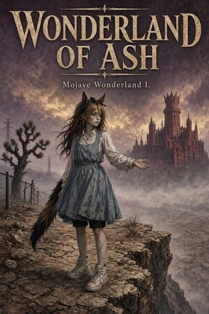Concept art for the Cover of Mojave Wonderland 1: Wonderland of Ash