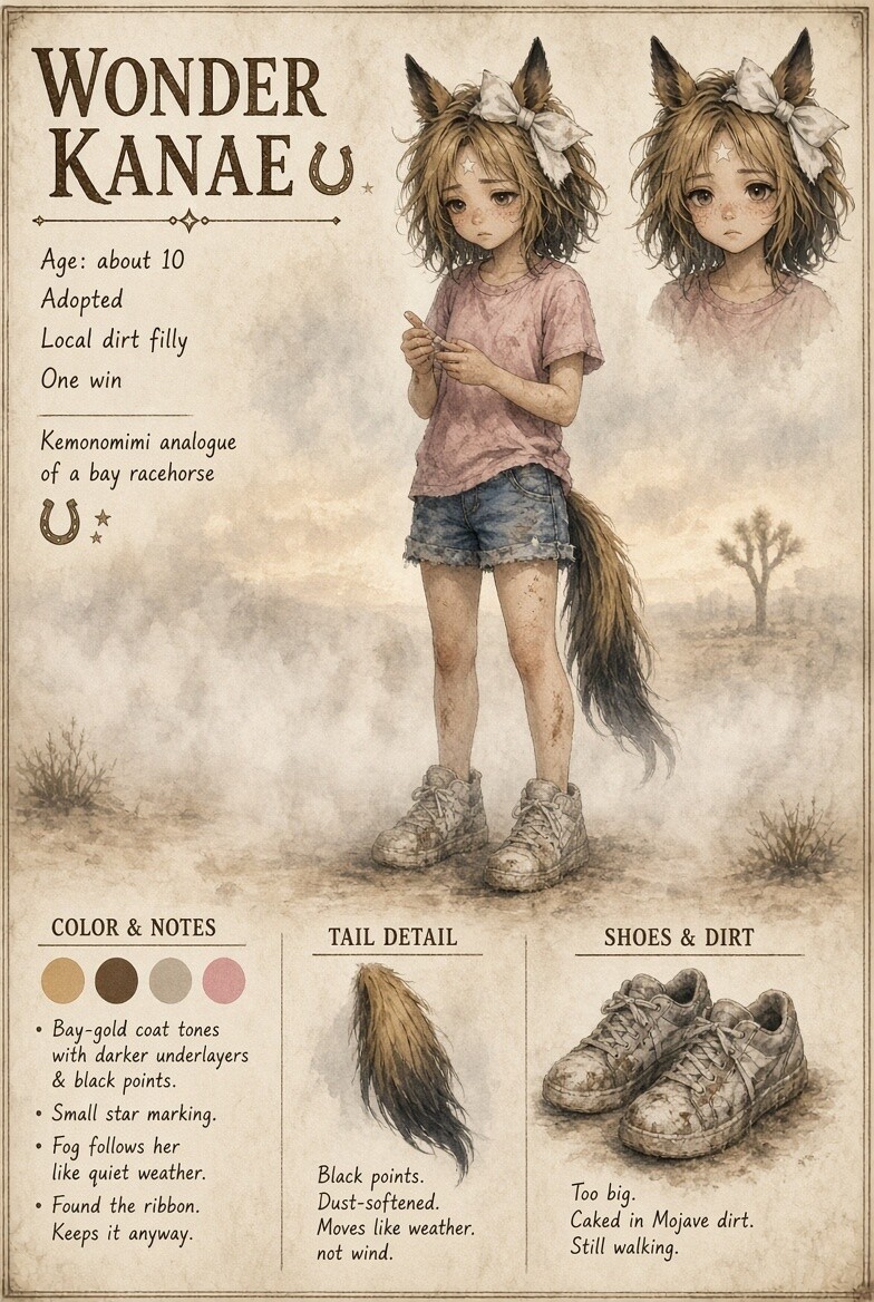 Concept art of Wonder Kanae