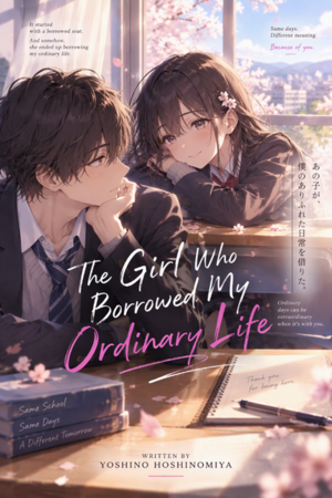 Official Cover Photo of "The Girl Who Borrowed My Ordinary Life"
