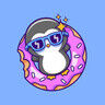 penguin donut sea